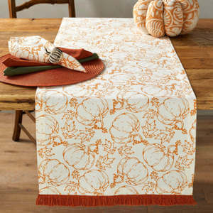 Walton & Co Set of 4 Pumpkin Napkins